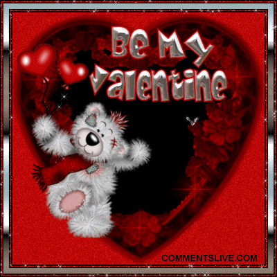 Be My Valentine Teddy picture