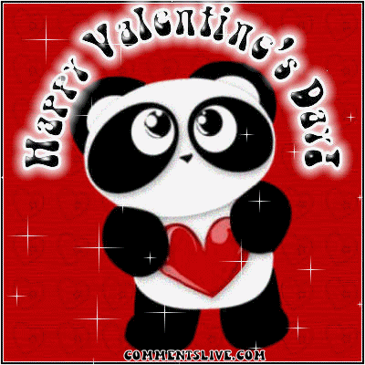 Panda Valentine picture