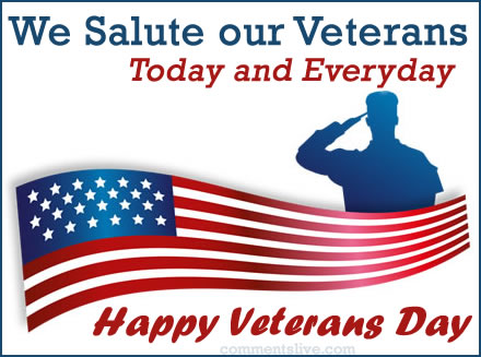 We Salute Our Veterans