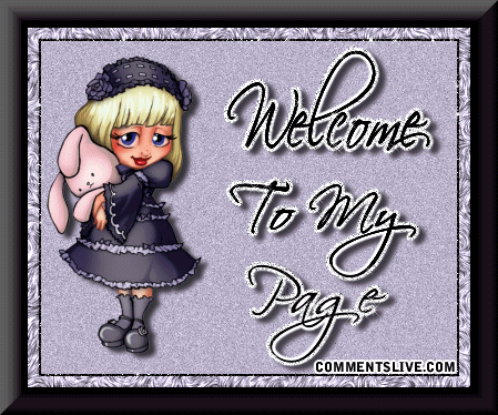 Welcome To My Page Girl picture