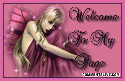 Welcome To My Page Pink picture