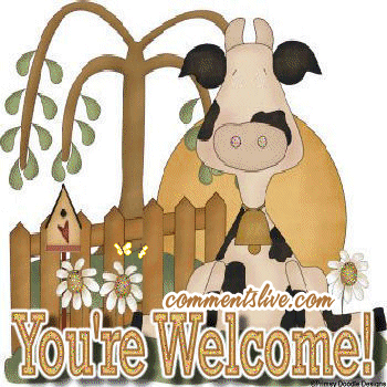 Youre Welcome Cow picture