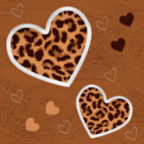 Leopard Hearts