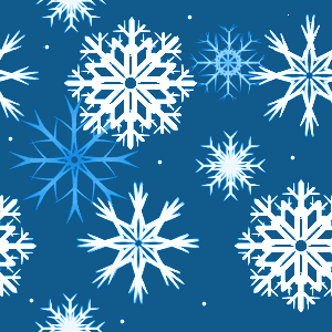 Blue Snowflakes