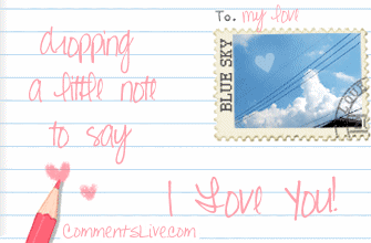 Love You Note picture