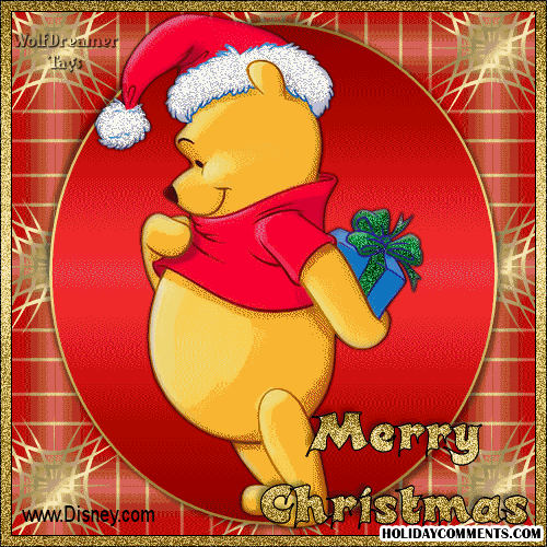 Christmas Winnie The Poo Picture