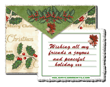 Friends Joyous Christmas Picture