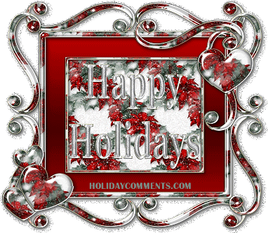 Happy Holidays Frame Picture
