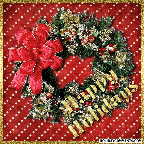 Holiday Wreath Red Picture