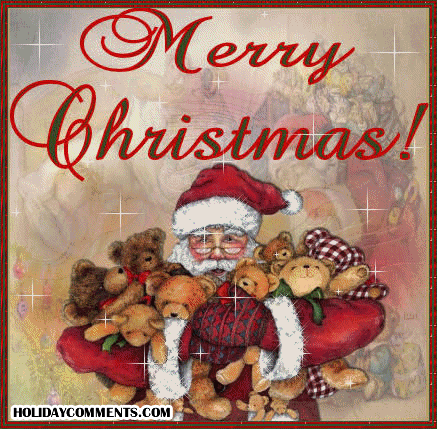 Santa And Bears Picture