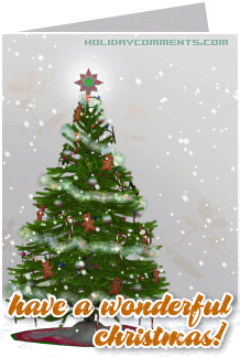 Wonderful Christmas Tree Picture