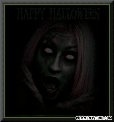 Flashing Eyes Halloween Picture