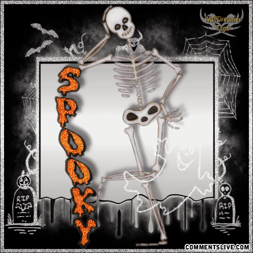 Spooky Skeleton Picture