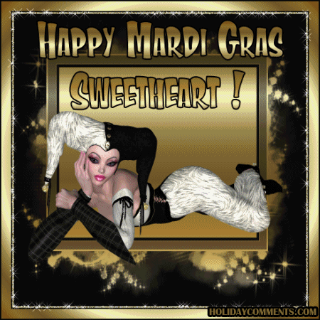 Mardi Gras Sweetheart Picture