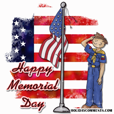 Happy Memorial Day Salute Picture