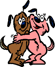 Hugging Pups picture