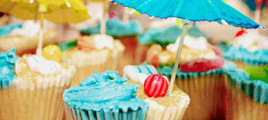 Blue Cupcake picture