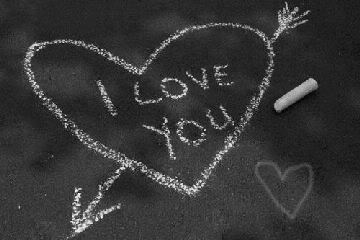 Chalk Love U picture