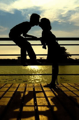 Kissing At Dusk picture